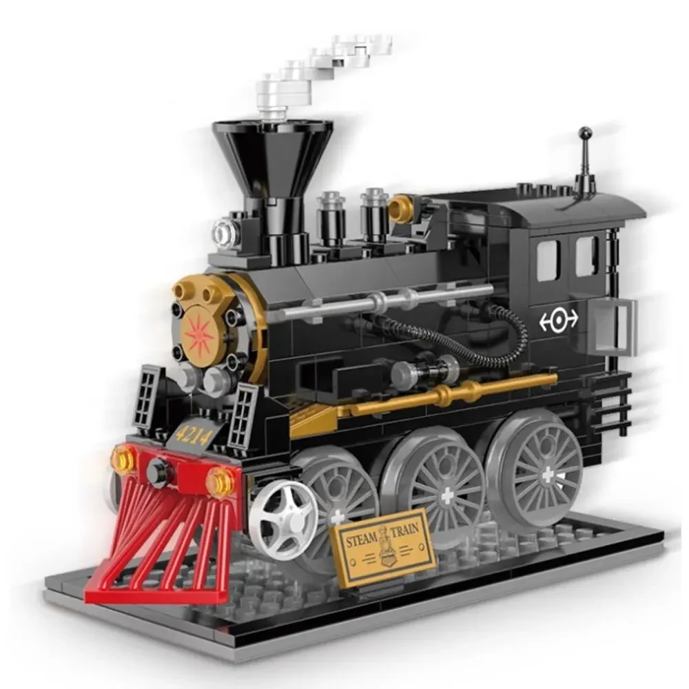 COGO 246pcs Earliest Retro Train Building Blocks  - NEW